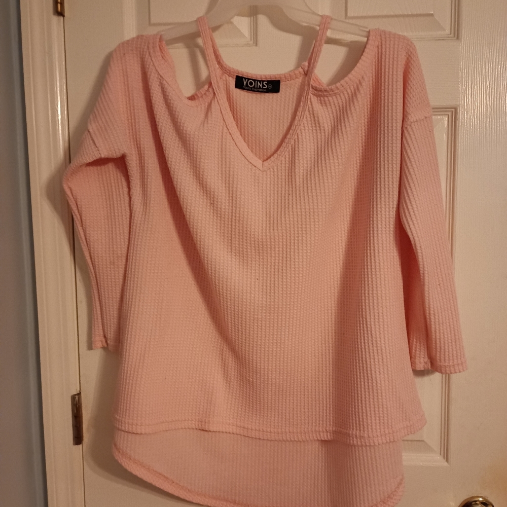 Plus size off the shoulder blouse